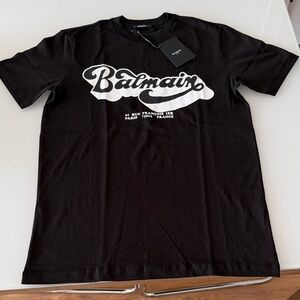 NEW with tags - Balmain 70s logo-print T-shirt